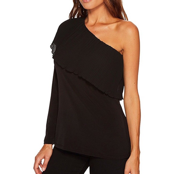 MICHAEL Michael Kors Tops - MICHAEL Michael Kors Pleated One Shoulder Top